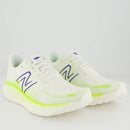 NEW BALANCE MEN'S FRESH FOAM X 1080 V12 SHOE - SEA SALT/ELECTRIC INDIGO - SIZE 7 - Like New