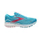 1203801B431 BROOKS WOMEN'S GHOST 15 NEUTRAL BLUE/RASPBERRY/SKYLIGHT SIZE 8.5 Like New