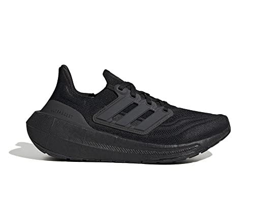 GZ5166 ADIDAS WOMEN'S ULTRABOOST LIGHT RUNNING SHOES 23, SIZE 8 BLACK/BLACK Like New