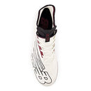 New Balance BurnX3 Men's Lacrosse Shoes, WHITE/CRIMSON/BLACK - SIZE 13 - Like New
