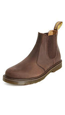 DR. MARTENS UNISEX 2976 CHELSEA BOOT DARK BROWN/CRAZY HORSE - Scratch & Dent