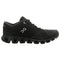 CLOUD19M ON MEN'S CLOUD SNEAKERS BLACK/ASPHALT Size 10 Like New