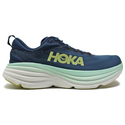 1123202 HOKA MEN'S WALKING SHOE SNEAKER MIDNIGHT OCEAN BLUESTEEL SIZE 11.5 Like New