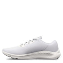 Under Armour Men's Charged Pursuit 3 White/White/Metallic Silver Size 9.5 - Like New