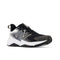 NEW BALANCE KIDS' RAVE RUN V2 HOOK & LOOP RUNNING SHOE - BLACK/WHITE - SIZE 3 Like New