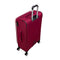 IT LUGGAGE EXPECTANT 28" SOFTSIDE CHECKED 8 WHEEL EXPANDABLE SPINNER - RED - Like New