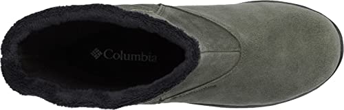 1950861339 Columbia Women's Ice Maiden Slip Iii Snow Shoe Gravel/Black Size 7.5 Like New