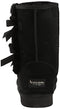 1015874 KOOLABURRA BY UGG WOMEN VICTORIA SHORT FASHION BOOT SIZE 5 WIDE BLACK Like New