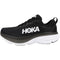 1127954 Hoka Women's Bondi 8 Sneaker, Black/White, Size 7.5 Wide Like New