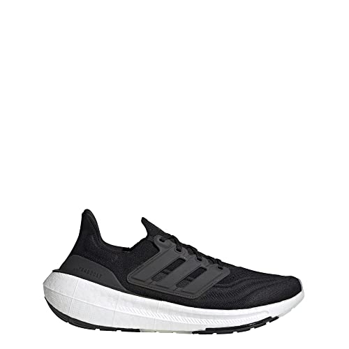 Adidas Mens Ultraboost Light Running Shoes - SIZE 11 - BLACK/BLACK/CRYSTAL WHITE - Like New