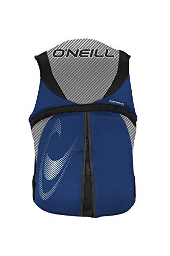 O'Neill Wetsuits Men's Reactor USCG Life Vest, 4720 Pacific/Lunar/Black, X-Large - Like New