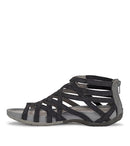 BT27297 BARETRAPS SAMINA WOMEN'S SANDALS & FLIP FLOPS, SIZE 5.5, BLACK Like New