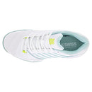 K-SWISS JUNIORS' BIGSHOT LIGHT 4 TENNIS SHOES SIZE 5.5 WHITE/BLUE Like New