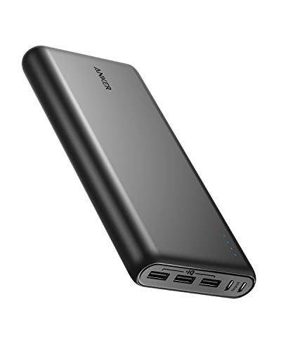 ANKER POWER BANK 26,800 MAH EXTERNAL BATTERY DUAL INPUT PORT A1277 - BLACK Like New