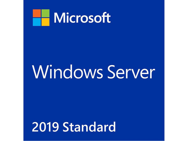 Microsoft Windows Server Standard 2019 - Base License (24-Core, DVD)