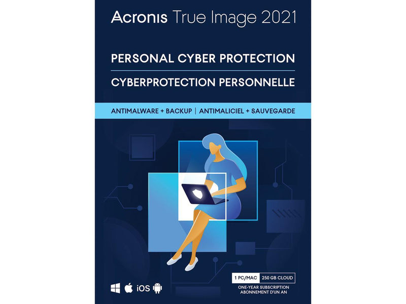 ACRONIS TRUE IMAGE ADV 1PC 250GB 1Y