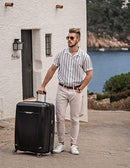 Samsonite Winfield 3 DLX Hardside Expandable Luggage with Spinners - Black - Like New