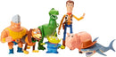 MATTEL DISNEY PIXAR TOY STORY SET OF 7 ACTION FIGURES - DISNEY100 COLLECTIBLE - Like New