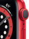 Apple Watch Series 6 GPS 40mm Red Aluminum Case Red Sport Band M00A3LL/A Like New