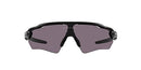 OAKLEY YOUTH RADAR EV XS PATH SUNGLASSES MATTE BLACK PRIZM GRAY LENSES 122MM - Like New