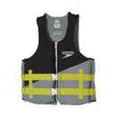 SPEEDO ADULT LIFE VEST - SIZE: XL/2XL - BLACK LIME - Like New