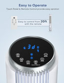 COOLECH 42 INCH Evaporative Air Cooler w/Remote &LED Touch Screen 4 Mode 3 Speed - Brand New