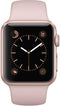 For Parts: Apple Watch 1 38mm Rose Gold MNNH2LL/A CANNOT BE REPAIRED DEFECTIVE BATTERY