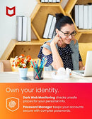 MCAFEE TOTAL PROTECTION 10 DEVICE ANTIVIRUS INTERNET SECURITY MAILED KEY CARD - Brand New