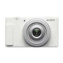 SONY ZV-1F VLOG CAMERA FOR CONTENT CREATORS AND VLOGGERS - WHITE - Like New