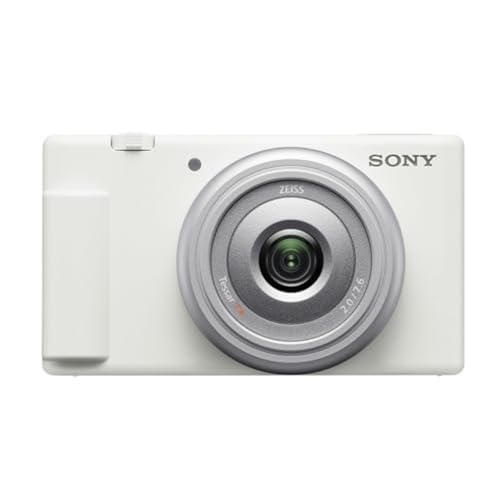 SONY ZV-1F VLOG CAMERA FOR CONTENT CREATORS AND VLOGGERS - WHITE - Like New