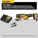 DEWALT ATOMIC 20V MAX CORDLESS BRUSHLESS OSCILLATING MULTI-TOOL - Yellow - Like New