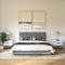DHP ROSE UPHOLSTERED PLATFORM BED WITH UNDERBED STORAGE DRAWERS QUEEN - GRAY - Like New