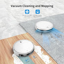 MAMNV ROBOTIC VACUUM WI-FI MOPPING AUTO-RECHARGE 100MIN W/ DOCK - WHITE - Like New