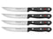 WÜSTHOF 4 PIECE GOURMET STEAK KNIFE SET BLACK 1125060403 - Like New