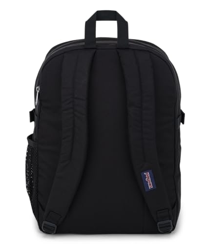 JANSPORT MAIN CAMPUS BACKPACK W 15-INCH LAPTOP SLEEVE JS0A4QUL008 - BLACK - Brand New