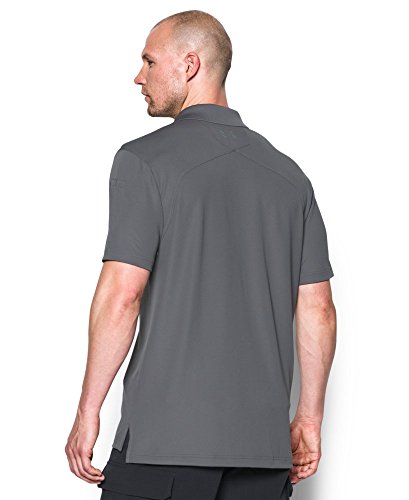 Under Armour Men's Performance Tactical Golf Polo Gray/Graphite Size S - Like New