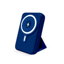 TECH THEORY POWERMAG PLUS WIRELESS CHARGING BATTERY, MAGNETIC STAND - RICH BLUE - Like New