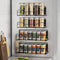 Chicoop 4 Pack Magnetic Spice Rack for Refrigerator, Organizer, SRB-01 -BLACK Like New