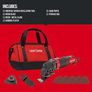 CRAFTSMAN OSCILLATING TOOL 3-AMP INCLUDES TOOL-FREE SYSTEM CMEW401 - RED - Like New