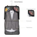 FREMONT TRAVEL SELECT AMSTERDAM BUSINESS ROLLING GARMENT BAG TS6944K - BLACK - Brand New