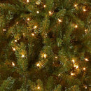 NATIONAL TREE COMPANY PRE-LIT ARTIFICIAL FULL CHRISTMAS TREE, 6.5 FEET - GREEN - Like New