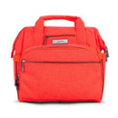 JuJuBe Dr. BFF, Fashion Diaper Bag, Bag for Baby Mom, B0B6GQJ111 - Neon Coral - Brand New