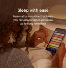 HATCH SLEEP SOUND MACHINE, SUNRISE ALARM CLOCK, SMART LIGHT, - GRAY - Like New