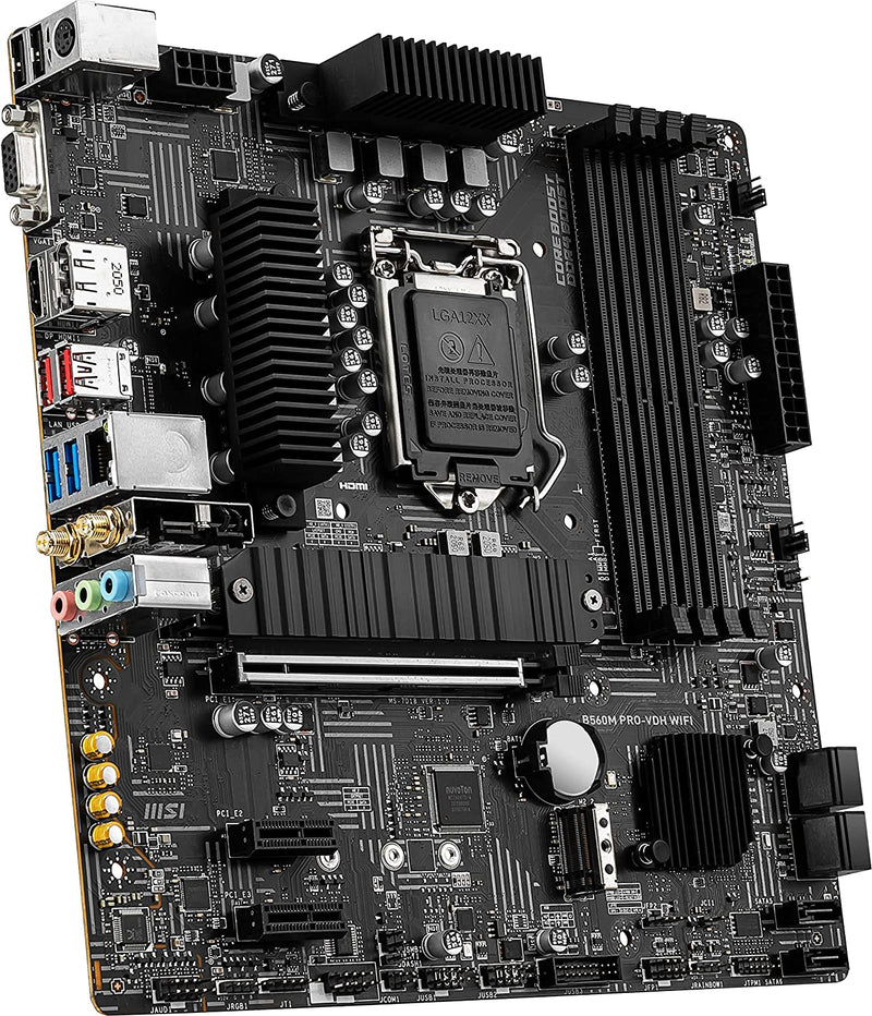 MSI B560M PRO-VDH WIFI LGA 1200 Micro-ATX Motherboard Like New