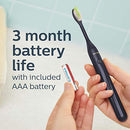 Philips One by Sonicare Battery Toothbrush, 1 Brush Head, Midnight Blue - Brand New