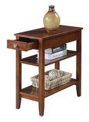 Convenience Concepts American Heritage End Table Drawer 23.5" - Mahogany - Brand New