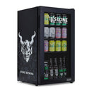 NEWAIR 19IN STONE BREWING 126 CAN BEVERAGE REFRIGERATOR AND COOLER - BLACK - Like New
