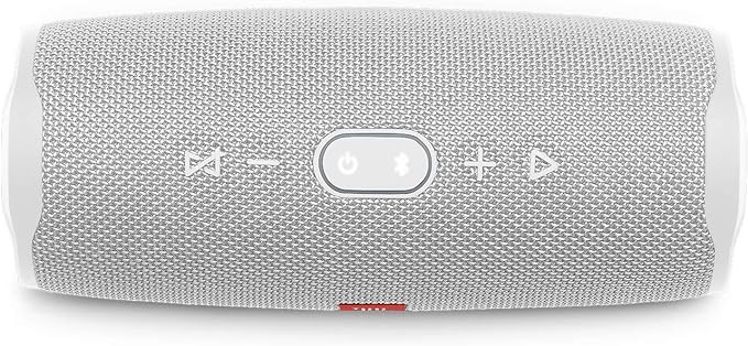 JBL Charge 4 Portable Bluetooth Speaker JBLCHARGE4WHTAM-Z - WHITE Like New