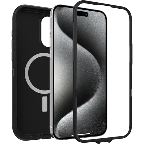 OTTERBOX IPHONE 15 PRO MAX (ONLY) DEFENDER XT CASE SCREENLESS 77-92967 - BLACK - Brand New