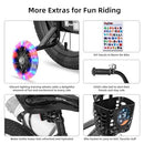 JOYSTAR PLUTO KIDS BIKE WITH TRAINING WHEEL FOR 14 INCH BIKE - GRAY - Like New
